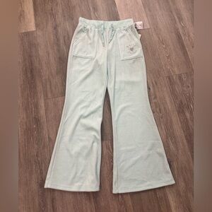 Juicy Couture Light Blue Flare Pants